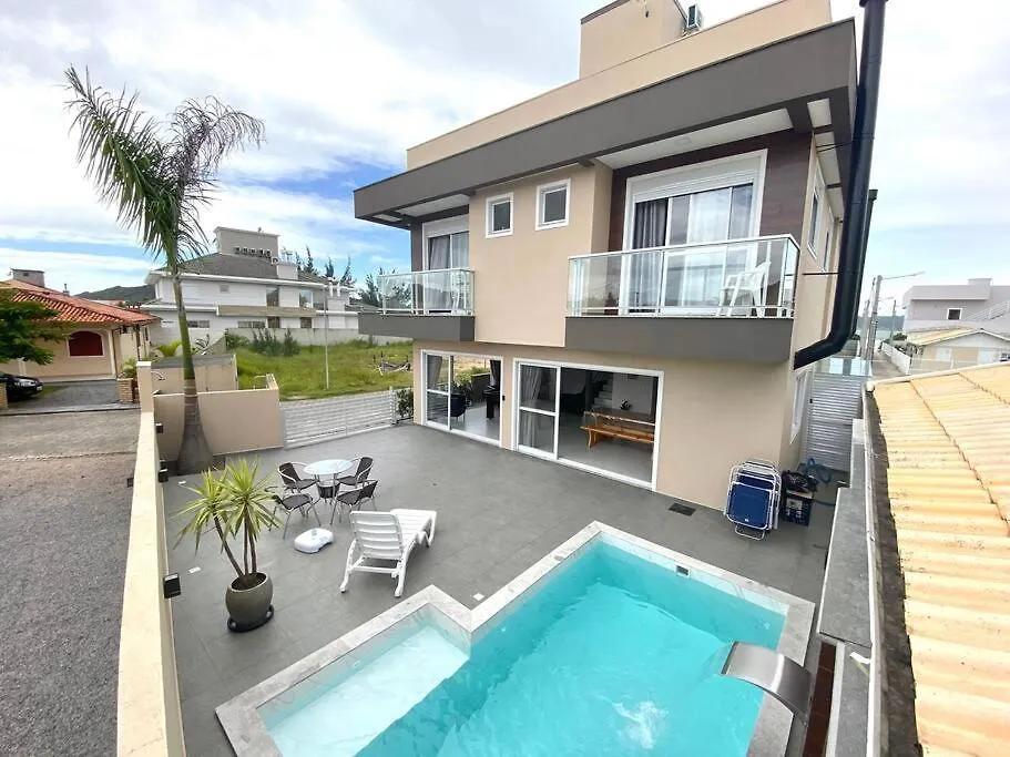 Prázdninový dům Casa 3 Condominio Pe Na Areia Ponta Do Papagaio Palhoça