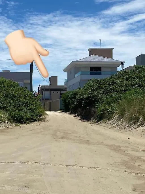 Casa 3 Condominio Pe Na Areia Ponta Do Papagaio Palhoça Prázdninový dům